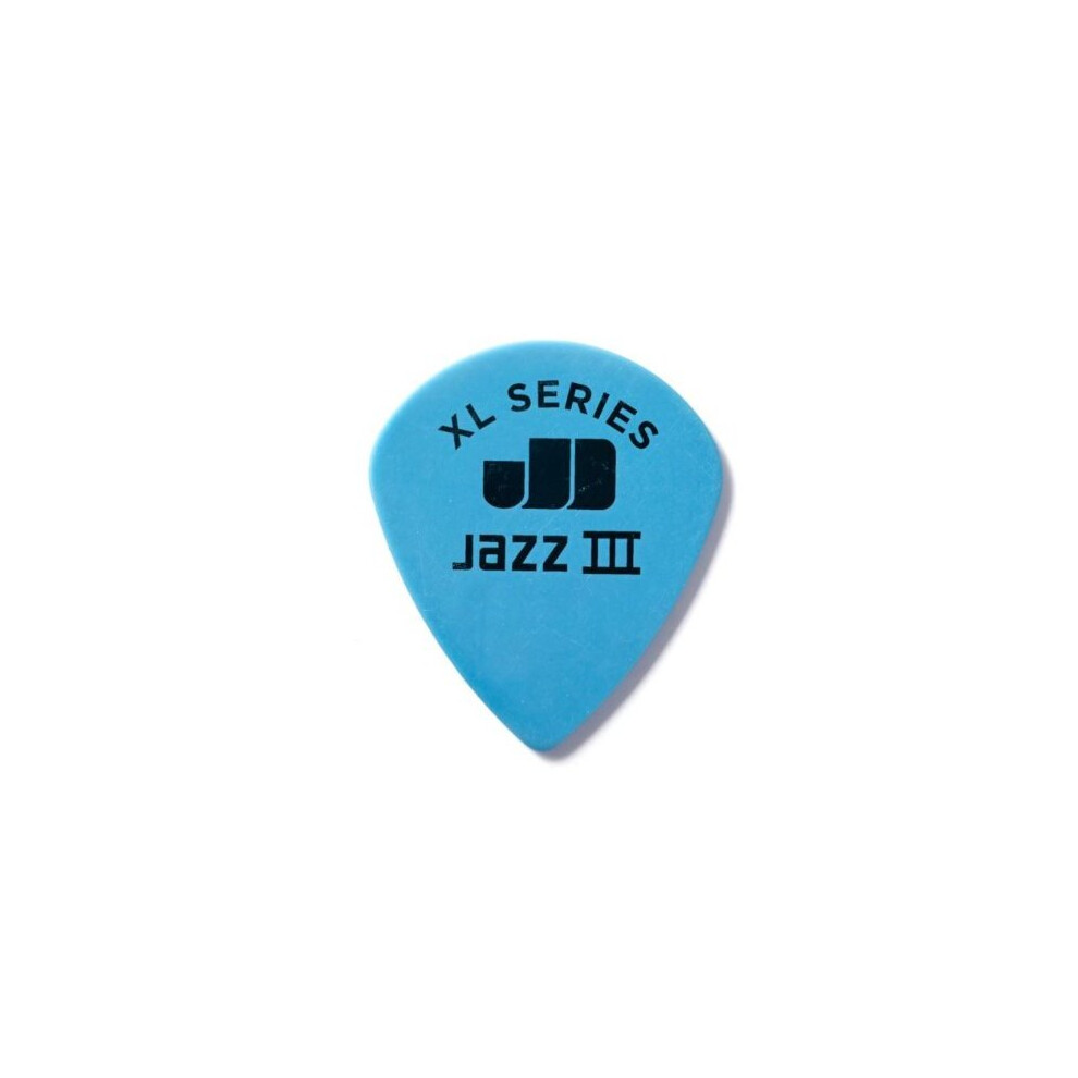 Jim Dunlop 498P1.00 1.0mm Tortex Jazz III Guitar Pick Xl (Pack of 12)