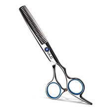 ULG Hair Thinning Scissors Cutting Teeth Shears 6.5 inch Professional Barber Hairdressing Texturizing Salon Razor Edge Scissor Japanese Stainless St