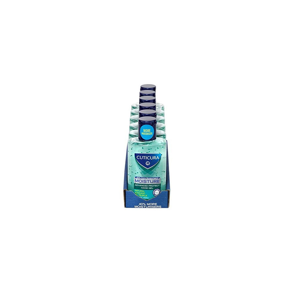 Cuticura Moisture Anti Bacterial Hand Gel, 6X100ml