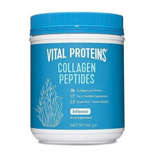 Vital Proteins Collagen Peptides Powder Supplement (Type I, III), Grass-fed Pasture-raised bovine Collagen, Hydrolyzed & Non-GMO, Dairy and Gluten F