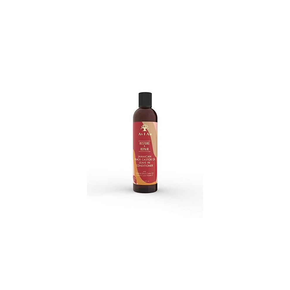 AS I AM JBCO Jamaican Black Castor Oil Leave in Conditioner, 501658