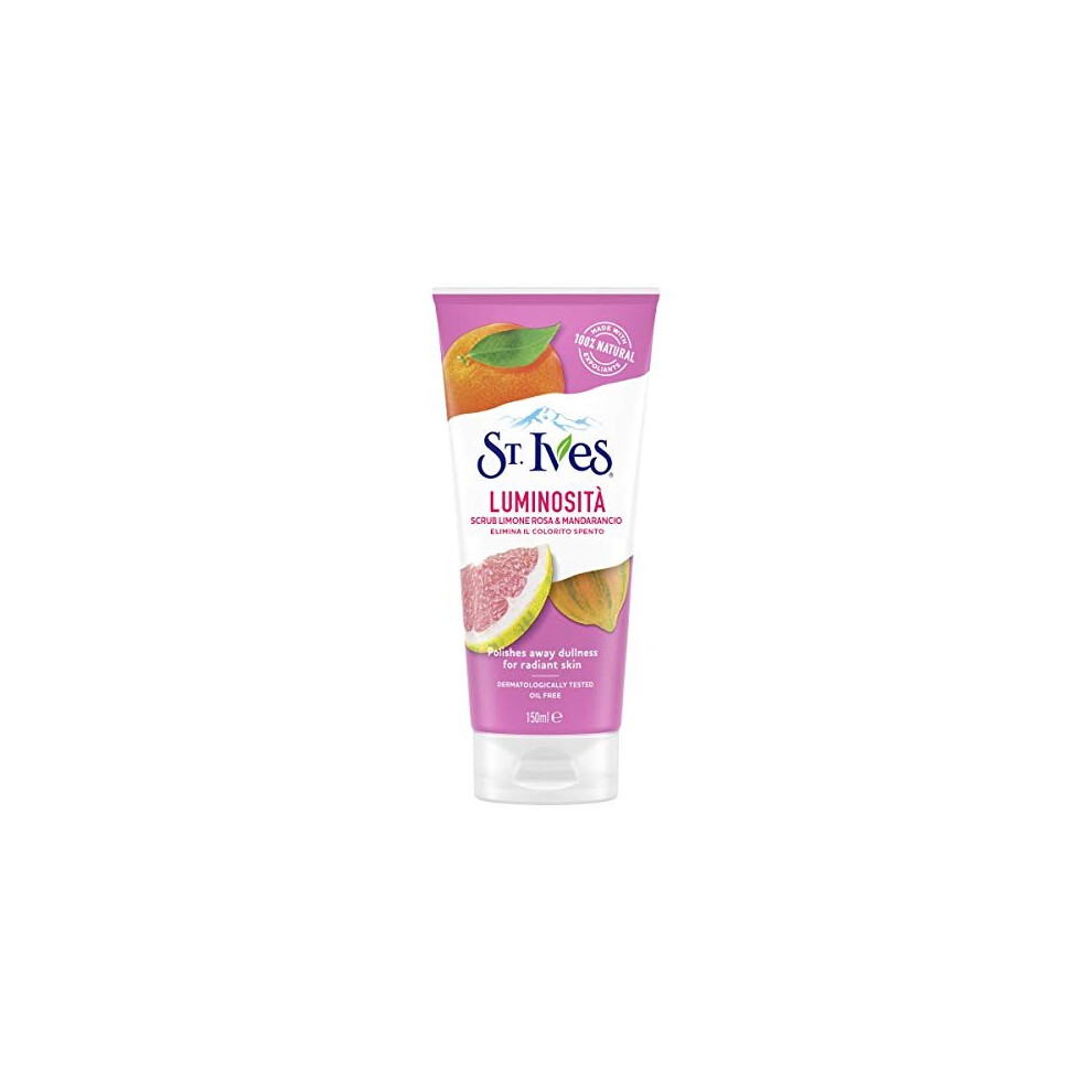 St. Ives Even & Bright Pink Lemon & Orange Scrub, 150ml