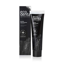 ECODENTA Whitening Tandpasta med ekstra sort kulstof 100 ml