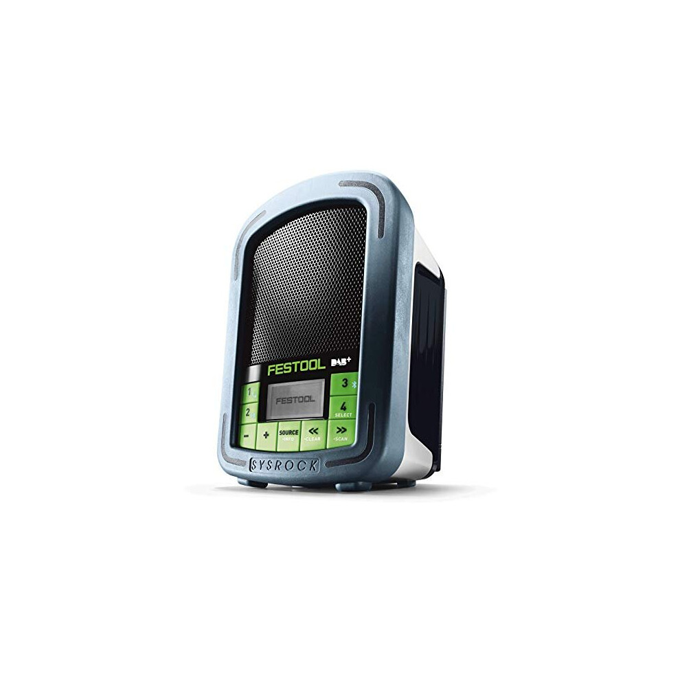 Festool 202112 Site Radio BR10 DAB+ GB 240V SYSROCK, 240 V, Multi-Colour