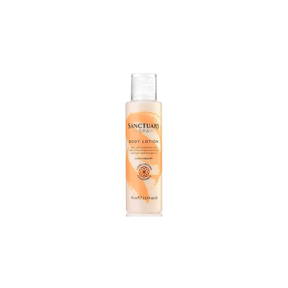 Sanctuary Spa Hydrating 24 hour Aloe Vera Body Lotion, Moisturiser, 75 ml
