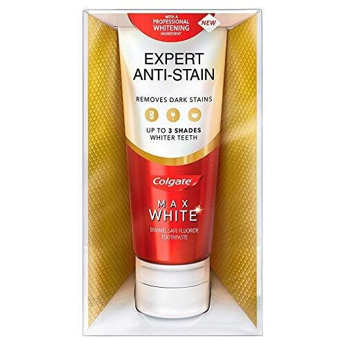 Colgate Colgate Max White Expert Anti-Stain Whitening Toothpaste, 75ml