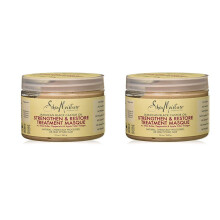 Shea Moisture Jamaican Black Castor Oil Strengthen & Restore Treatment Masque 340g x2