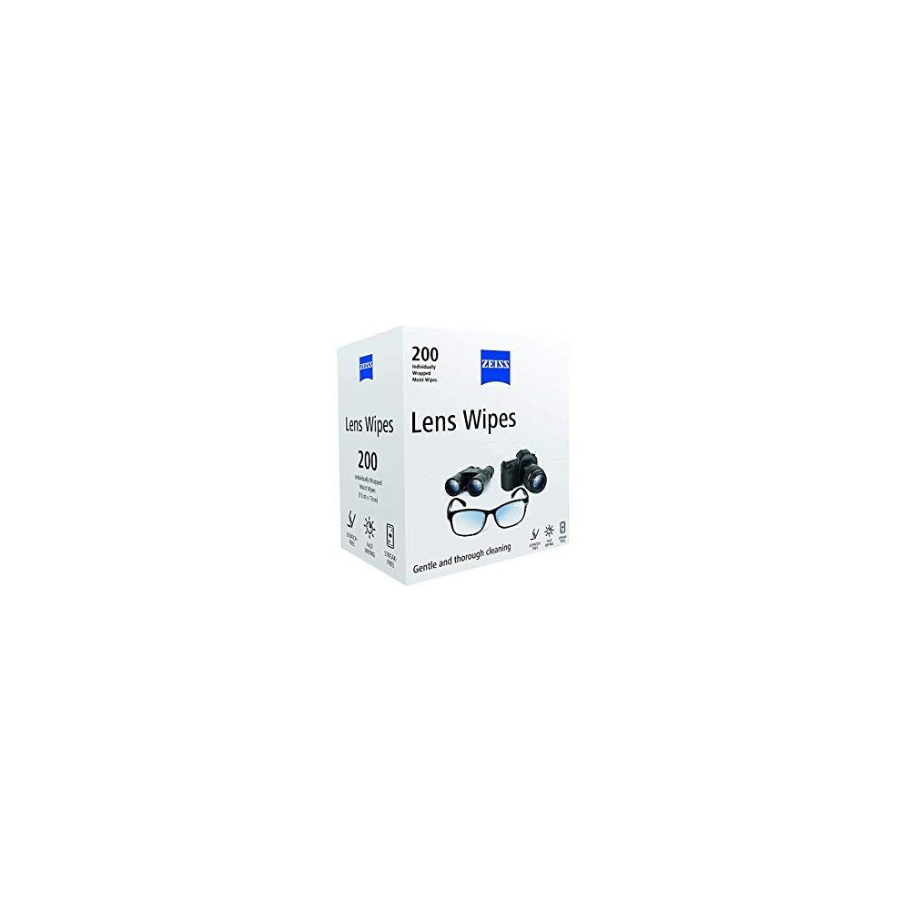 Zeiss White Lens Wipes - Pack Of 200