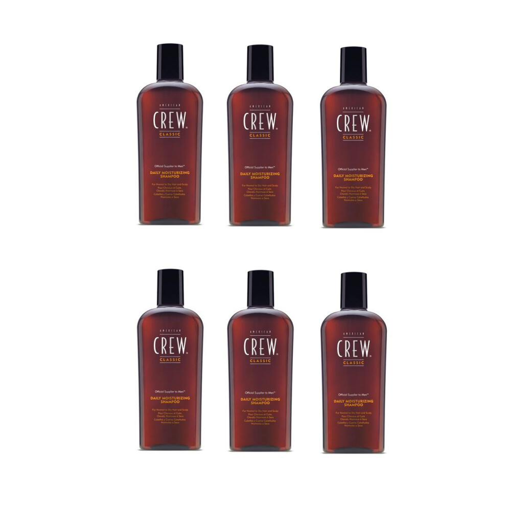 American Crew Daily Moisturizing Shampoo 250ml x6