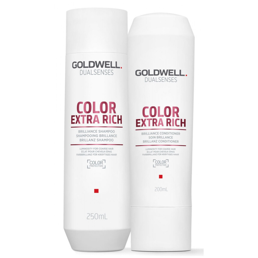 Goldwell Dualsenses Color Extra Rich Shampoo 250ml and Conditioner 200ml