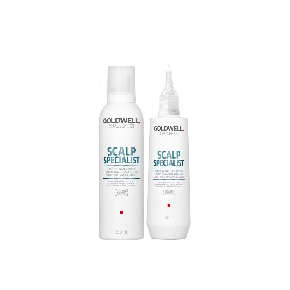 Goldwell Dual Senses Scalp Specialist Foam Shampoo 250ml and Soothing Lotion 150ml