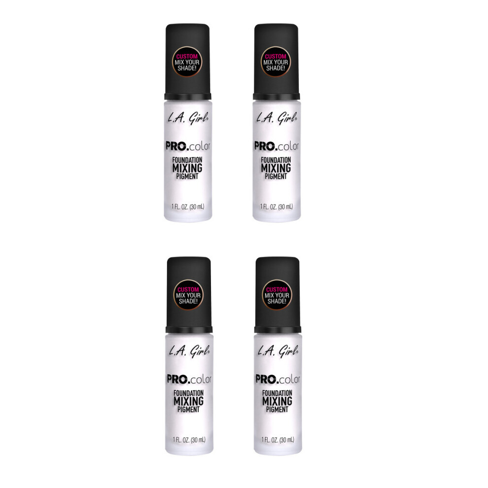 L.A. Girl Pro Color Foundation Mixing Pigment White 30ml x4