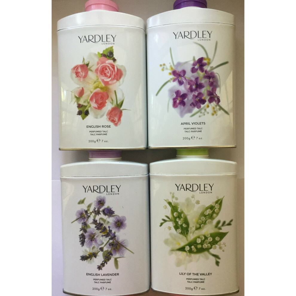 (Shade; Type; Variant; Fragrance) Yardley Perfumed Talc 200gram Choose From 4 Fragrances