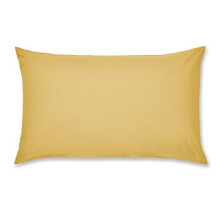 Catherine Lansfield Easy Iron Percale Standard Pillowcase Pair Ochre