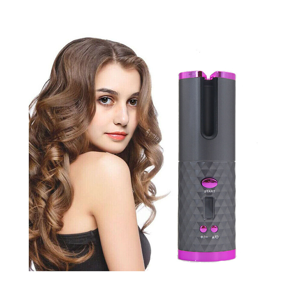 Cordless Automatic Portable Hair Curlers Rechargeable