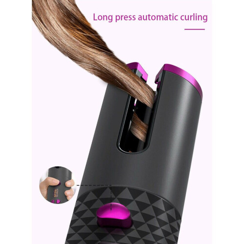Ranpo Rizador de pelo portátil automático inalámbrico recargable 2