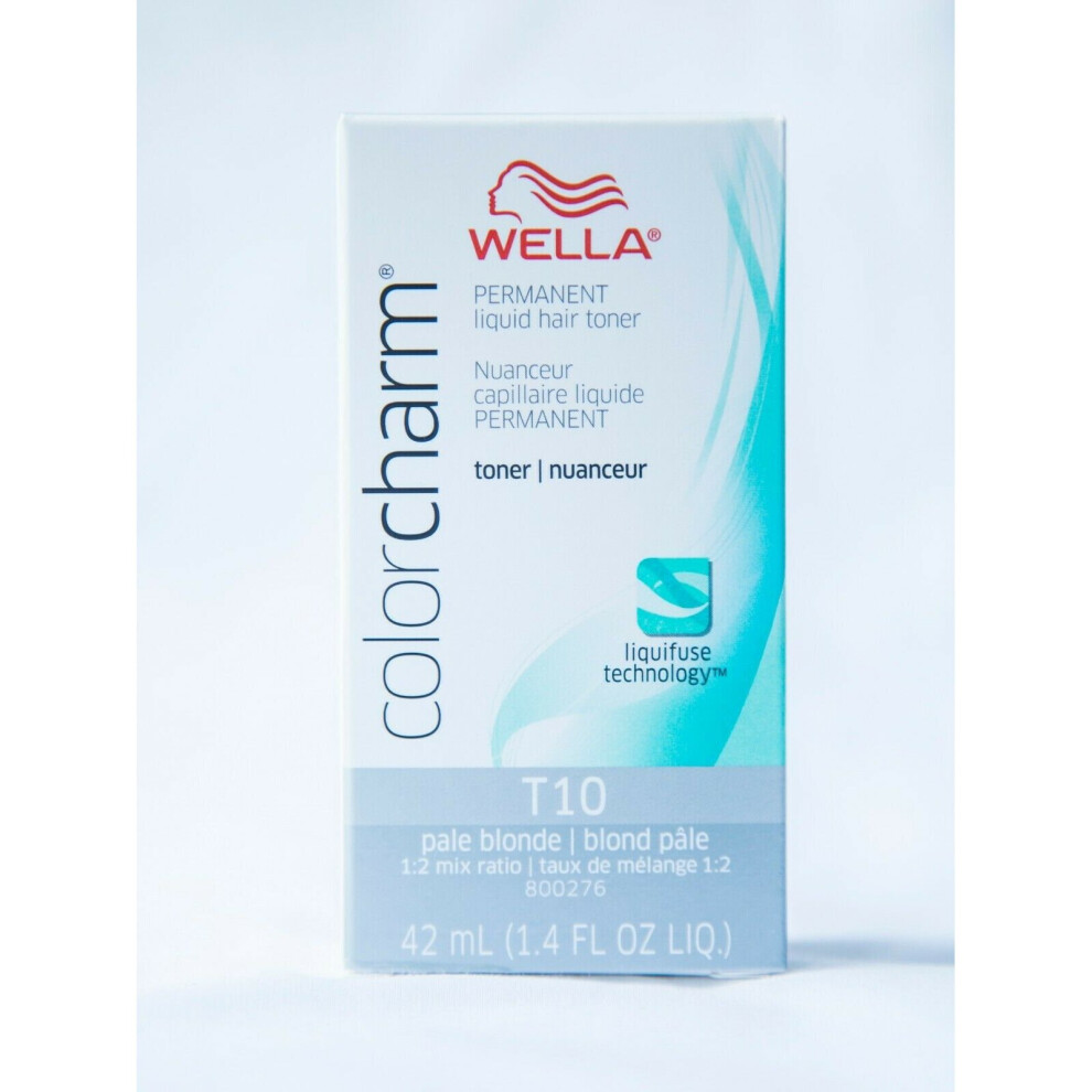 (T10-Only) Wella Toner T10,T11,T14,T15,T18,T27,T28,T35,050 Option Of 20 Vol Developer