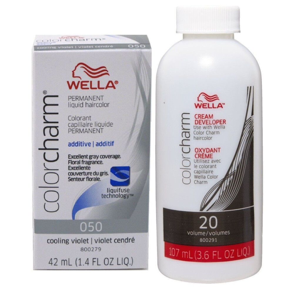 Wella (050 With 20 Vol Developer) Toner T10,T11,T14,T15,T18,T27,T28,T35,050 Option Of 20 Vol Developer