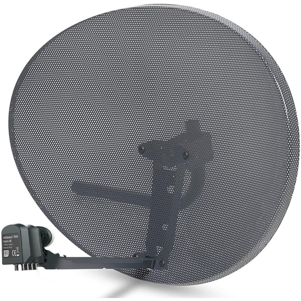 (ZONE 2, HYBRID - QUAD +2 WIDEBAND) Satdish ZONE 1/2