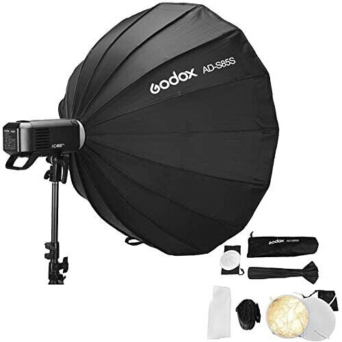 Godox Godox AD300 Pro with AD-S85 Silver Softbox 2