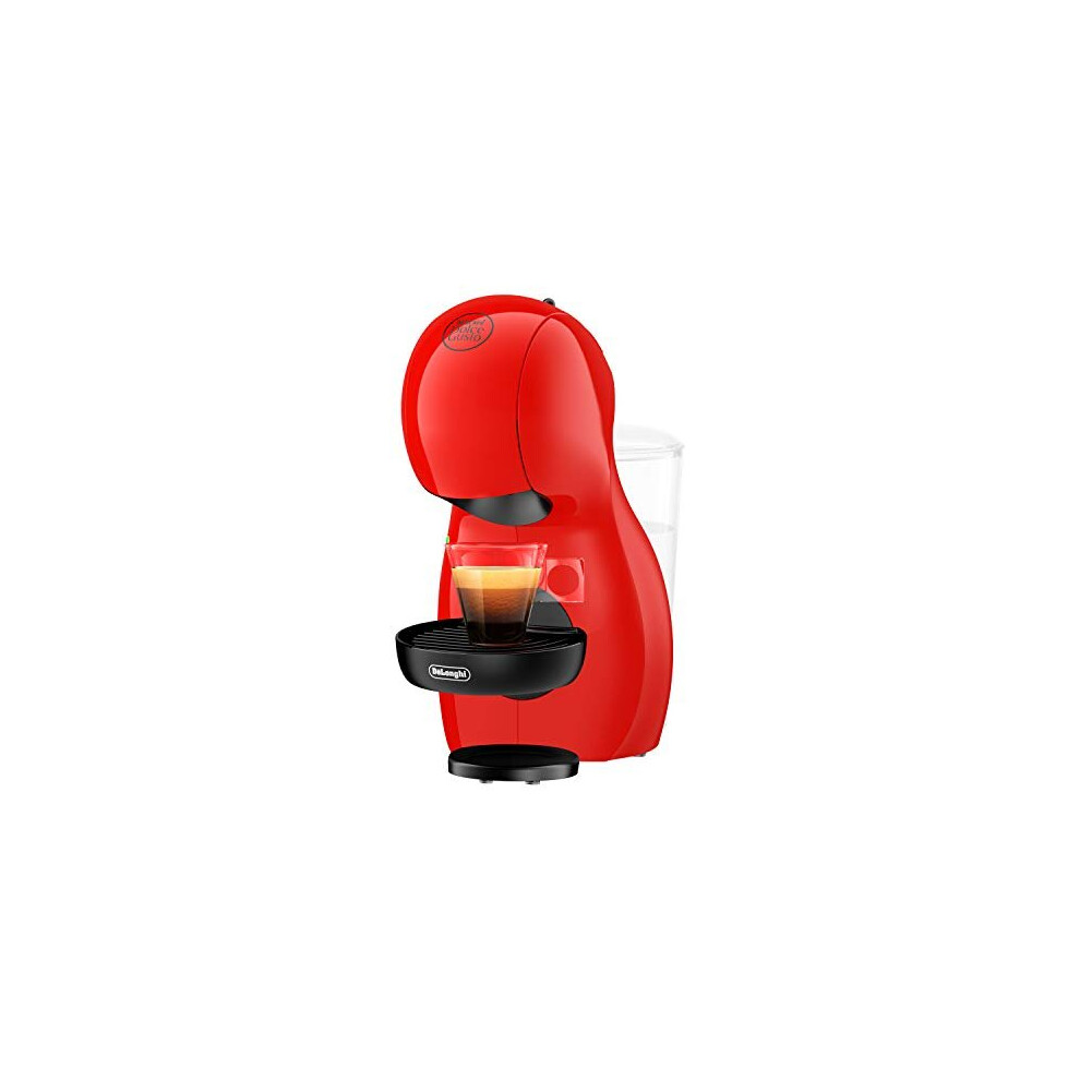 DeLonghi NescafÃ¢Ã Dolce Gusto Piccolo XS Pod Capsule Coffee Machine, Espresso, Cappuccino and more, EDG210.R, Red and Black EDG 210.R