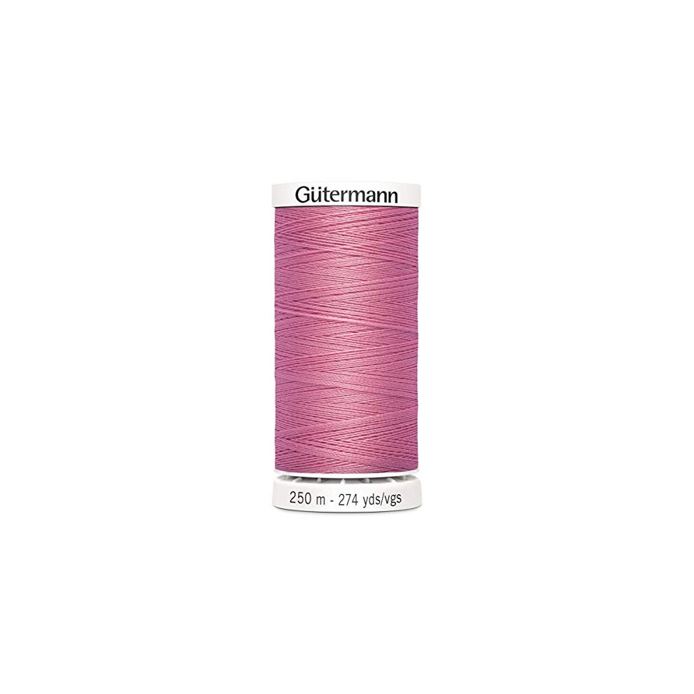 Gutermann Sew All Polyester Thread, 250Mtr, Begonia Pink (0889)