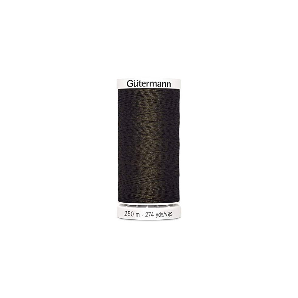 Gutermann Sew All Polyester Thread, 250Mtr, Hickory (0406)