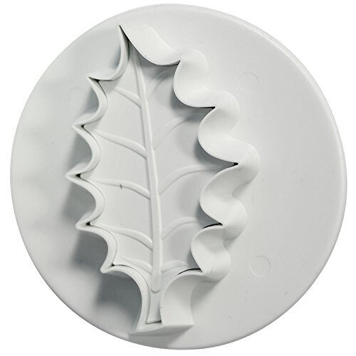 PME Veined Holly Leaf Plunger Cutter, 2X-Large Size