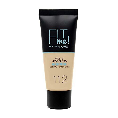 Maybelline FIT ME! Foundation matte+poreless #112 zachte beige 30 ml