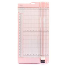 Vaessen Creative Trimmer and Scoring Board 6" for Scrapbooking, Cardmaking and Other Paper Crafts, Pink, 15,2 x 30,5 cm