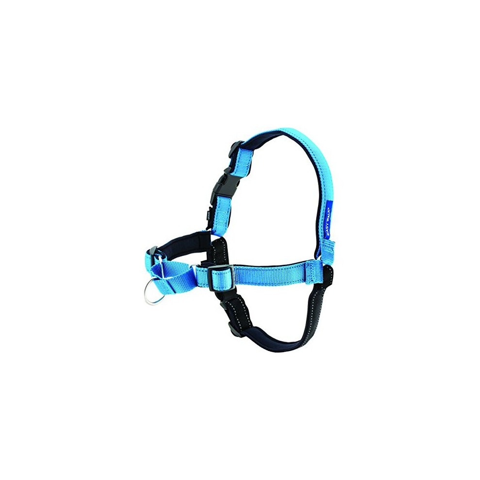 Petsafe Easy Walk Deluxe Harness/Leash, No Pull, Training, Adjustable, For Small/Medium/Large Dogs Small, Ocean 1.8 M Blue