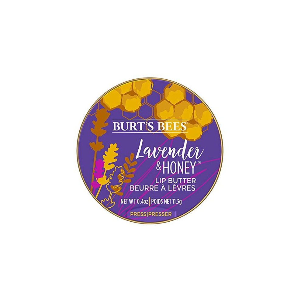 BurtÃ¢ÃÃS Bees 100% Natural Origin Moisturising Lip Butter With Lavender And Honey, 1 Tin 11.3 G