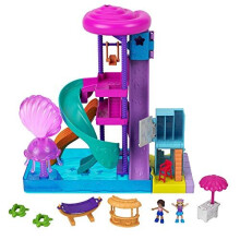 Polly Pocket Pollyville Super Slidin' Water Park