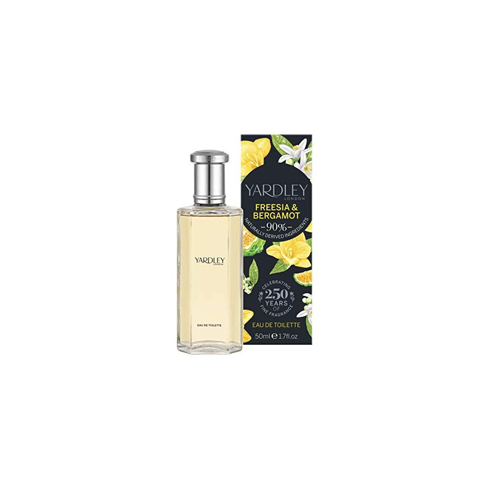 Yardley Freesia And Bergamot 50ml EDT Spray