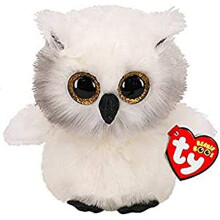 Ty UK Ltd 36480 Austin Owl - Boo Med Plush Toy, Multicoloured, 24cm