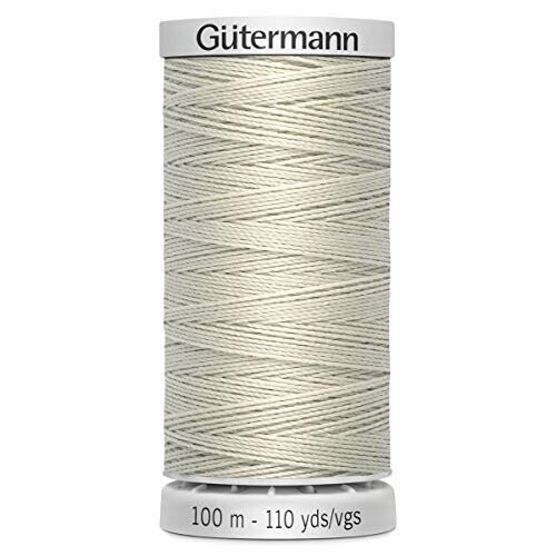 Gütermann Gutermann Extra-Strong Thread, Milk White 0299, 100 m