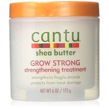 Cantu Shea Butter Grow Strong Strengthening Treatment, 173 g - Strengthen & Nourish Hair