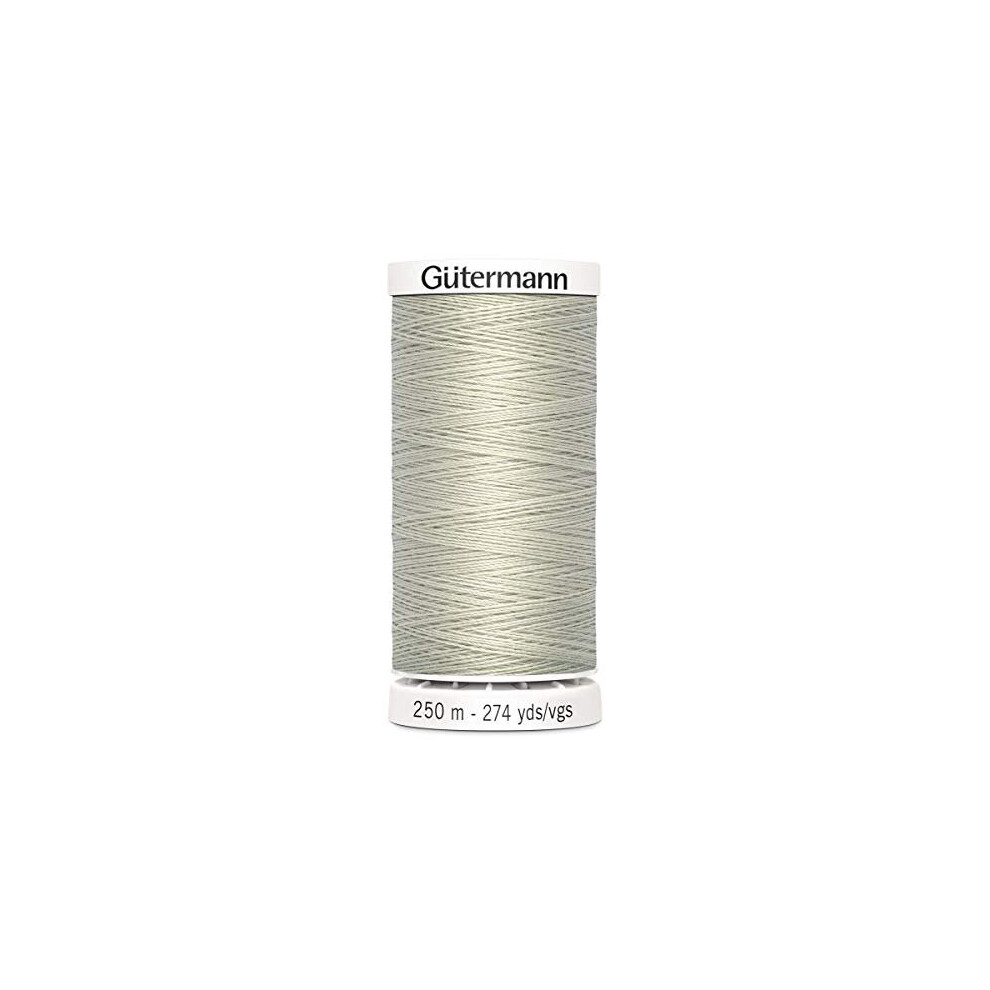 Gutermann Sew All Polyester Thread, 250Mtr, Milk White (0299)