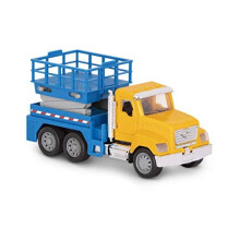 DRIVEN by Battat WH1074Z Micro Scissor Lift Working LED Lights and Sound âÃÃ Trucks and Construction Toys for Kids Aged 3 and Up