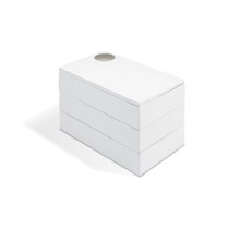 Umbra Spindle Storage Box, White