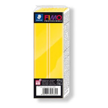 Polymeerimuoviseos - Fimo - Ammattilainen - Puhtaan keltainen - 454 g - Kova rakenne