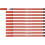 Premium Felt Tip Pen - STABILO Pen 68 Light Red Box of 10 1