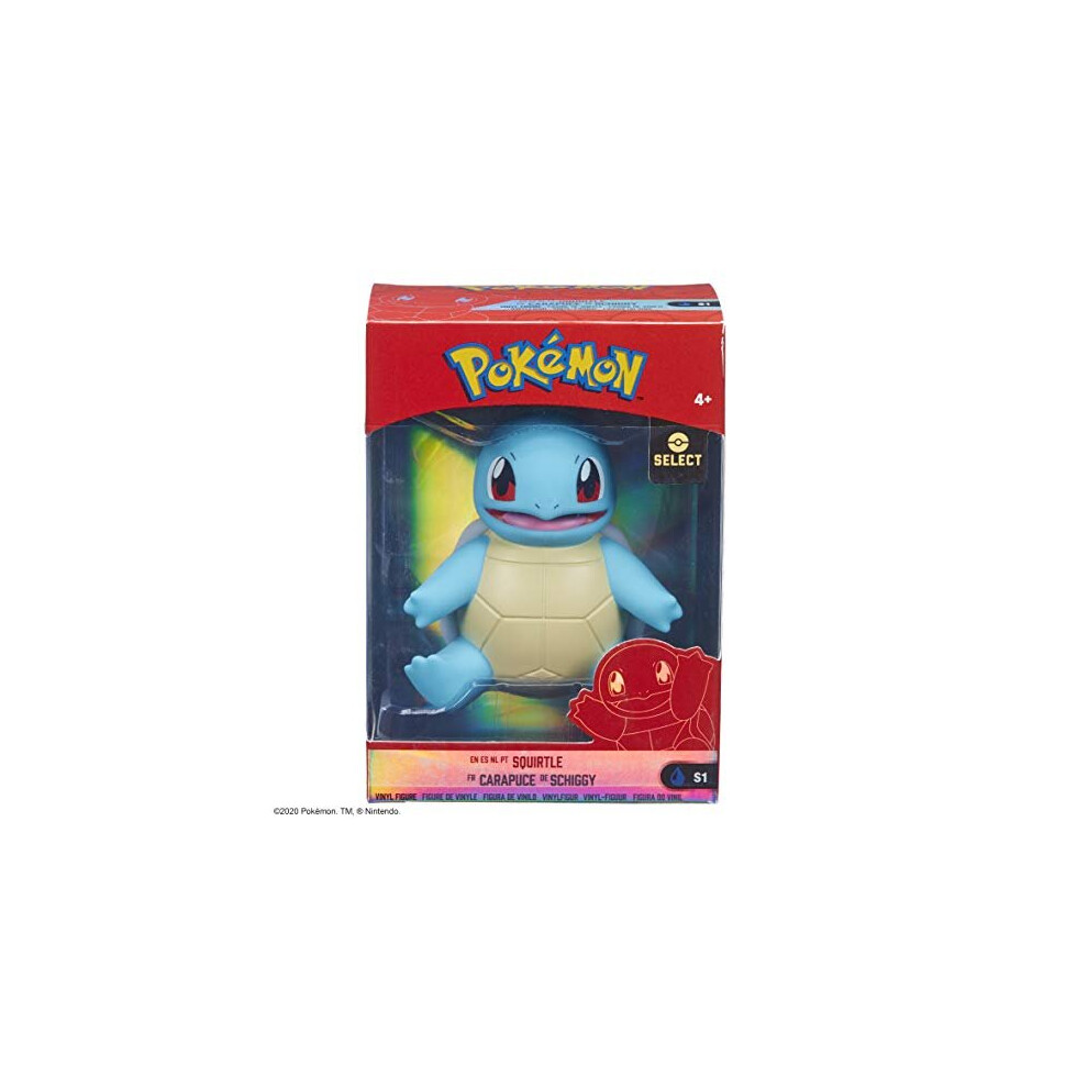 Pokemon PKW2277 4 INCH Kanto Vinyl Figure-Squirtle