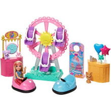 Barbie GHV82 Club Chelsea Doll & Carnival Playset