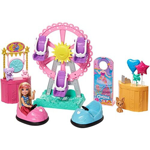 Barbie GHV82 Club Chelsea Doll & Carnival Playset