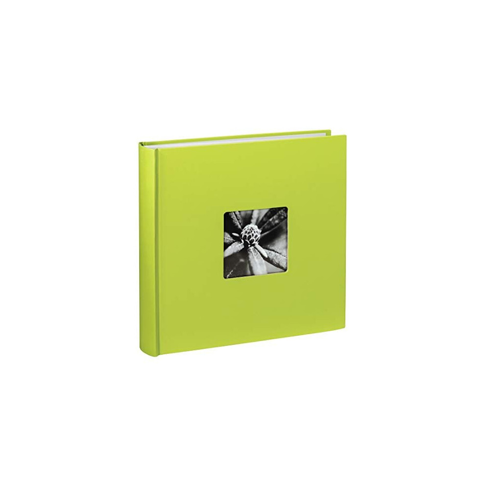 Hama Jumbo Album Fine Art, 30 x 30 cm, 100 White Pages, Kiwi/Green, Paper