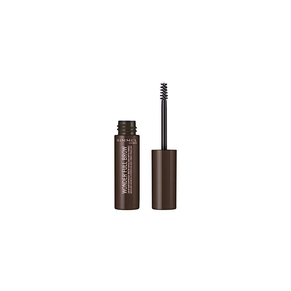 Rimmel Wonder'full 24Hr Brow Mascara 4.5ml, Dark