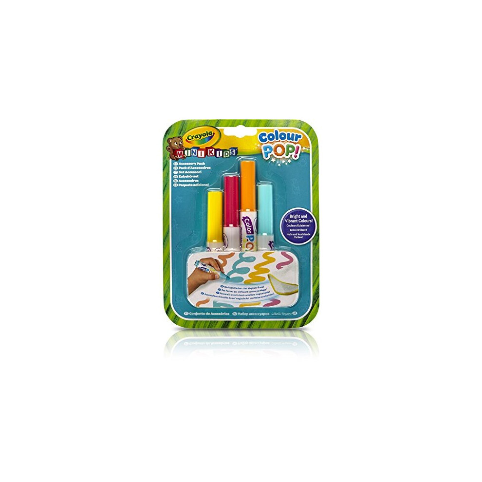 Crayola Mini Kids Colour PopÃÃ¢Â Ã¢ÃÃÃÃ¢Â 81-2007-E-000ÃÃ¢Â 4x Marker Refill Ã¢ÃÃÃÃ¢Â Water Washable Colouring