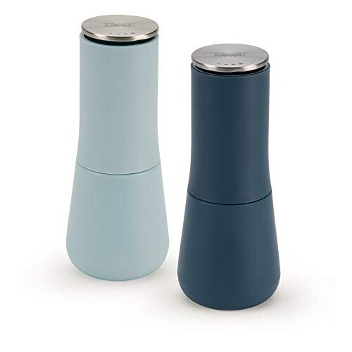 Joseph Joseph Saliera e pepiera - JOSEPH JOSEPH - Milltop - 17 cm - Blu - 2 pezzi