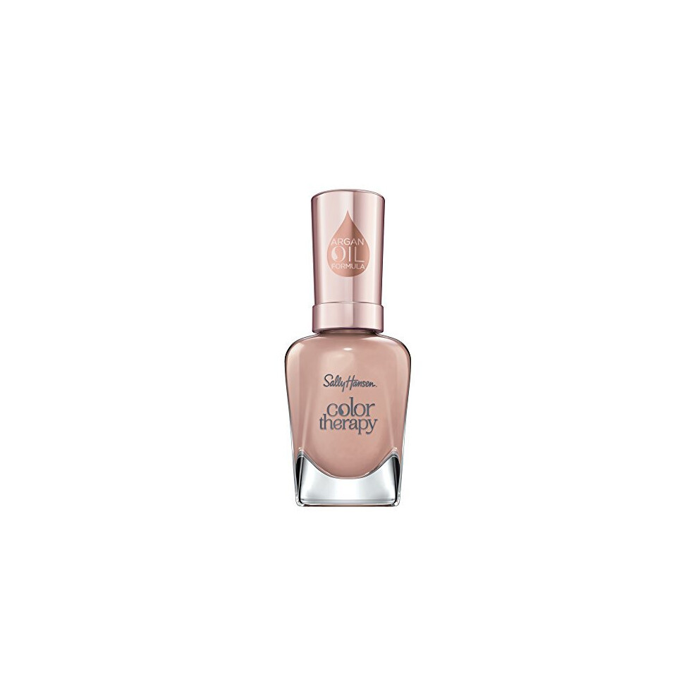 Sally Hansen Colour Therapy Nail Polish with Argan Oil, 14.7 ml, Re-Nude